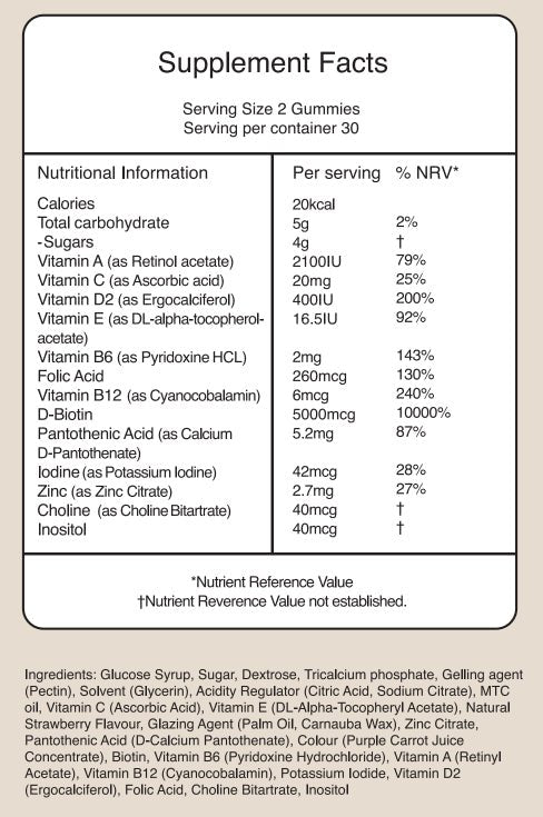 Hair Vitamins - UKLASH