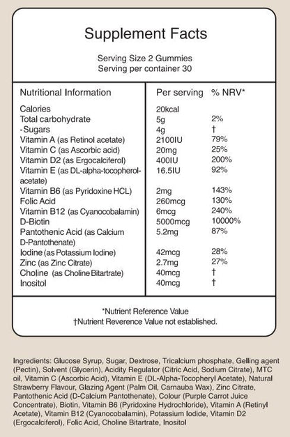 Hair Vitamins - UKLASH